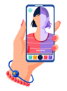 پیش‌نمایش فایل mobile-photo-editor-app-5757874 از پک سلفی