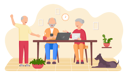 پیش‌نمایش فایل old-people-using-gadgets-5758184 از پک سالمندان با تکنولوژی