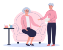 پیش‌نمایش فایل aged-couple-using-smart-device-5758158 از پک افراد مسن مدرن