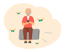 پیش‌نمایش فایل aged-man-using-mobile-5758150 از پک بازی ویدیویی سالمندان
