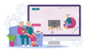 پیش‌نمایش فایل aged-couple-watching-video-on-tablet-5758143 از پک سالمندان دیجیتالی