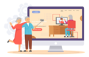 پیش‌نمایش فایل elderly-couple-taking-selfie-5758145 از پک سالمندان دیجیتالی