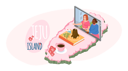 پیش‌نمایش فایل women-discussion-about-vacation-in-jeju-on-video-call-5758248 از پک ارتباطات آنلاین