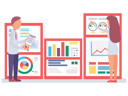 پیش‌نمایش فایل team-working-on-analytics-6021518 از پک اتوماسیون و تحلیل