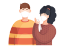 پیش‌نمایش فایل boy-and-girl-wearing-facemask-6257586 از پک زوج در حال استفاده از ماسک