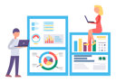 پیش‌نمایش فایل business-team-working-on-analytics-chart-6378063 از پک فعالیت‌های کسب‌وکار