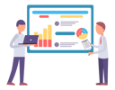 پیش‌نمایش فایل businessmen-standing-near-board-with-analytics-6378059 از پک فعالیت‌های کسب‌وکار