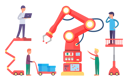 پیش‌نمایش فایل workers-examine-mechanism-on-manufacture-6378050 از پک فعالیت‌های کسب‌وکار