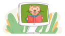 پیش‌نمایش فایل cartoon-cat-attended-online-lesson-6377956 از پک بازگشت به مدرسه