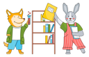 پیش‌نمایش فایل cute-fox-hold-test-tube-and-bunny-with-notebook-6377954 از پک بازگشت به مدرسه