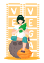پیش‌نمایش فایل girl-loves-vegan-food-and-diet-6394112 از پک شیر وگان