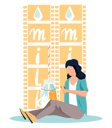 پیش‌نمایش فایل woman-looking-for-vegan-milk-online-6394110 از پک شیر وگان