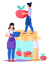 پیش‌نمایش فایل woman-making-healthy-food-at-home-6394126 از پک شیر وگان