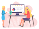 پیش‌نمایش فایل female-colleagues-working-on-data-analysis-6393908 از پک متفرقه