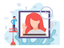 پیش‌نمایش فایل woman-and-man-with-phone-speaking-6393898 از پک متفرقه