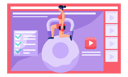 پیش‌نمایش فایل online-workout-class-6396634 از پک آموزش آنلاین