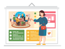 پیش‌نمایش فایل woman-presenting-board-game-video-6420320 از پک بازی ها