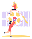 پیش‌نمایش فایل woman-watching-video-6419764 از پک آموزش
