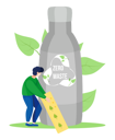 پیش‌نمایش فایل iron-water-bottle-with-recycling-logo-image-6394357 از پک بوم شناسی