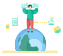 پیش‌نمایش فایل man-is-standing-in-top-of-the-globe-6420639 از پک بوم شناسی