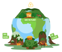 پیش‌نمایش فایل save-the-planet-6420636 از پک بوم شناسی
