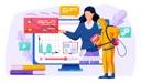 پیش‌نمایش فایل a-woman-leads-a-distance-lesson-algebra-a-man-from-epidemiological-service-doing-disinfection-6420387 از پک همه‌گیری کرونا