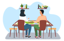 پیش‌نمایش فایل couple-is-playing-a-board-game-6420432 از پک خانواده و دوستان