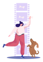 پیش‌نمایش فایل girl-having-fun-with-pet-dog-6419939 از پک عشق به حیوان خانگی
