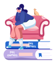 پیش‌نمایش فایل young-girl-sitting-on-couch-waiting-for-cat-6419952 از پک عشق به حیوان خانگی
