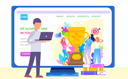 پیش‌نمایش فایل girls-showing-trophy-got-for-winning-first-place-6420402 از پک وب‌سایت