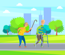 پیش‌نمایش فایل old-couple-in-park-10709423 از پک فعالیت افراد