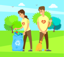 پیش‌نمایش فایل people-cleaning-garbage-in-city-park-area-10709412 از پک فعالیت افراد