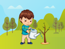 پیش‌نمایش فایل boy-with-watering-can-10708936 از پک فعالیت پارک