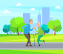 پیش‌نمایش فایل elderly-couple-dancing-outdoor-10708914 از پک فعالیت پارک