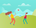 پیش‌نمایش فایل mother-and-daughter-playing-badminton-10708946 از پک فعالیت پارک