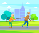 پیش‌نمایش فایل old-couple-in-park-10708913 از پک فعالیت پارک