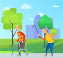 پیش‌نمایش فایل old-couple-in-park-10708921 از پک فعالیت پارک