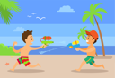 پیش‌نمایش فایل children-fighting-by-water-boys-at-coastline-10709050 از پک فعالیت پارک