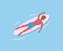 پیش‌نمایش فایل man-swimming-on-surfboard-isolated-in-sea-waters-10709040 از پک فعالیت پارک