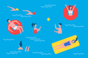 پیش‌نمایش فایل people-enjoying-water-activities-10709053 از پک فعالیت پارک