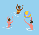 پیش‌نمایش فایل people-playing-with-ball-in-pool-10709033 از پک فعالیت پارک