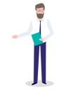 پیش‌نمایش فایل employee-gives-presentation-10992689 از پک فعالیت افراد