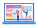 پیش‌نمایش فایل employees-are-giving-business-presentation-10992681 از پک فعالیت افراد