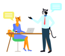 پیش‌نمایش فایل employees-are-discussing-in-meeting-10992649 از پک فعالیت افراد