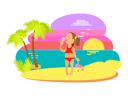 پیش‌نمایش فایل girl-is-enjoying-her-ice-cream-at-beach-10992646 از پک فعالیت افراد