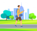 پیش‌نمایش فایل boy-is-holding-his-skateboard-in-his-hands-10992623 از پک فعالیت افراد