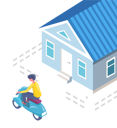 پیش‌نمایش فایل boy-is-parking-motorbike-in-front-of-house-10992555 از پک فعالیت افراد
