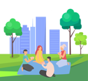 پیش‌نمایش فایل family-members-are-enjoying-on-picnic-10992531 از پک فعالیت افراد
