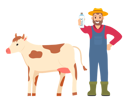 پیش‌نمایش فایل man-is-showing-cows-milk-10992538 از پک فعالیت افراد