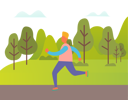پیش‌نمایش فایل boy-is-running-in-garden-10988746 از پک فعالیت افراد